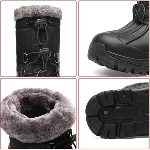 Kids snow boots size 8